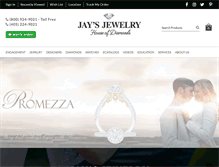 Tablet Screenshot of jaysjewelry.com